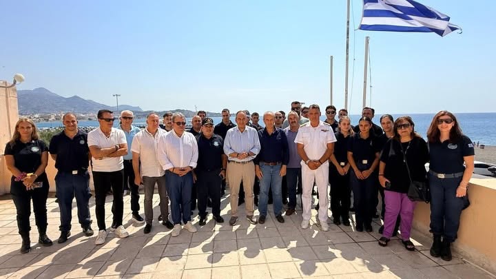 Στο Λιμεναρχείο Ιεράπετρας πραγματοποιήθηκε σύσκεψη για τις αυξημένες μεταναστευτικές ροές και τις ανάγκες της περιοχής