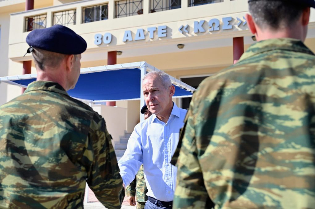 Σε 80 ΑΔΤΕ και Ψέριμο ο Υφυπουργός Άμυνας Θανάσης Δαβάκης