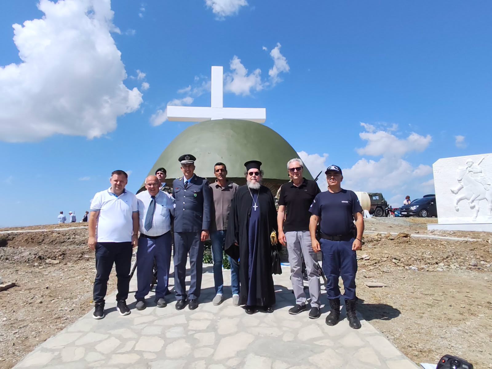 Εκπρόσωποι της Δ/νσης Αστυνομίας Γρεβενών στο ετήσιο μνημόσυνο στους Γρεβενιώτες αξιωματικούς και οπλίτες