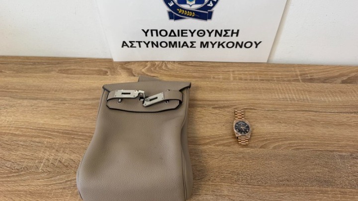 Μύκονος: Εξιχνιάστηκε υπόθεση υπεξαίρεσης αντικειμένων αξίας 75.000 ευρώ – Συνελήφθη 35χρονος