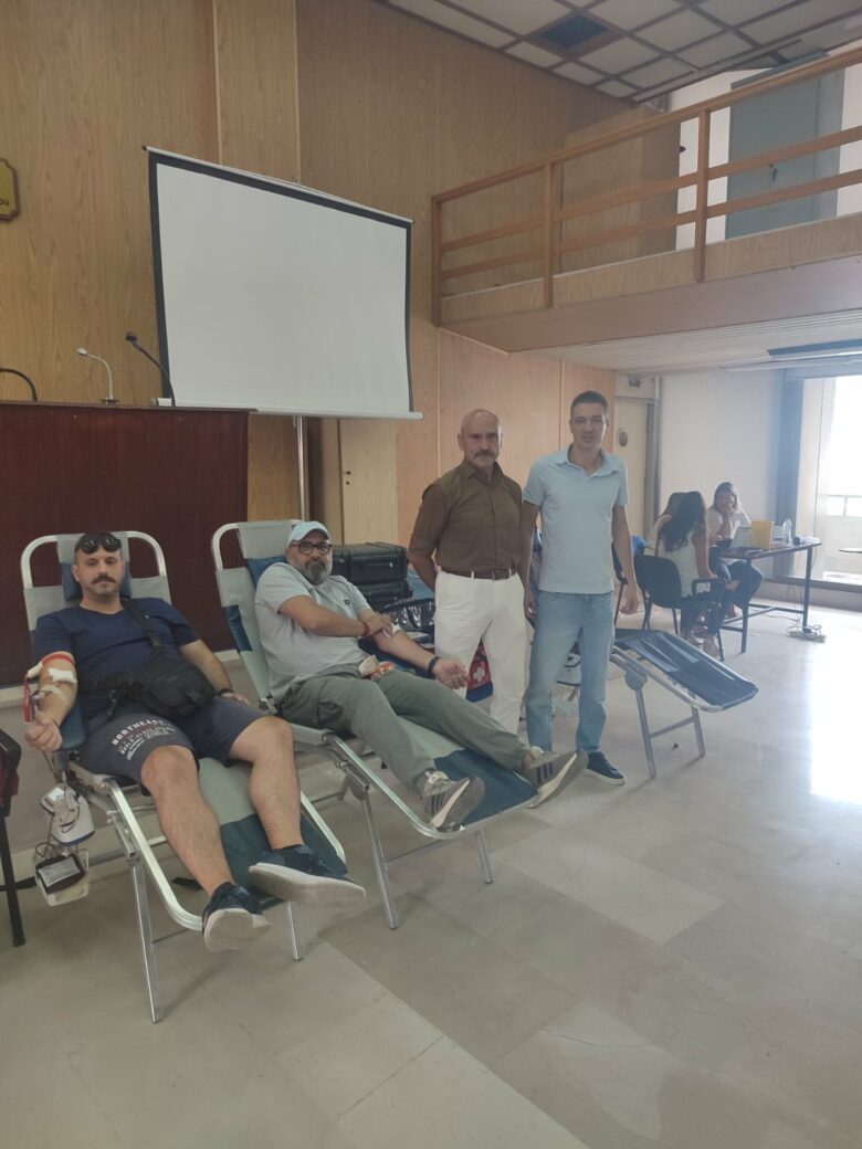 Μεγάλη συμμετοχή στην εθελοντική αιμοδοσία της Ε.ΑΣ.Υ.Α. στη Διεύθυνση Αστυνομικών Επιχειρήσεων Αττικής