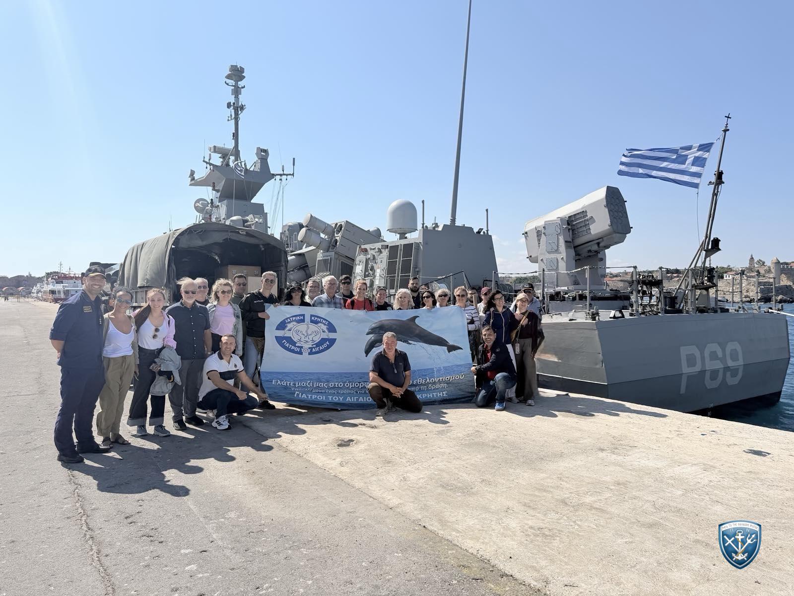 Μεταφορά της εθελοντικής ιατρονοσηλευτικής ομάδας «Γιατροί του Αιγαίου – ΠΑ.Γ.Ν.Η.»