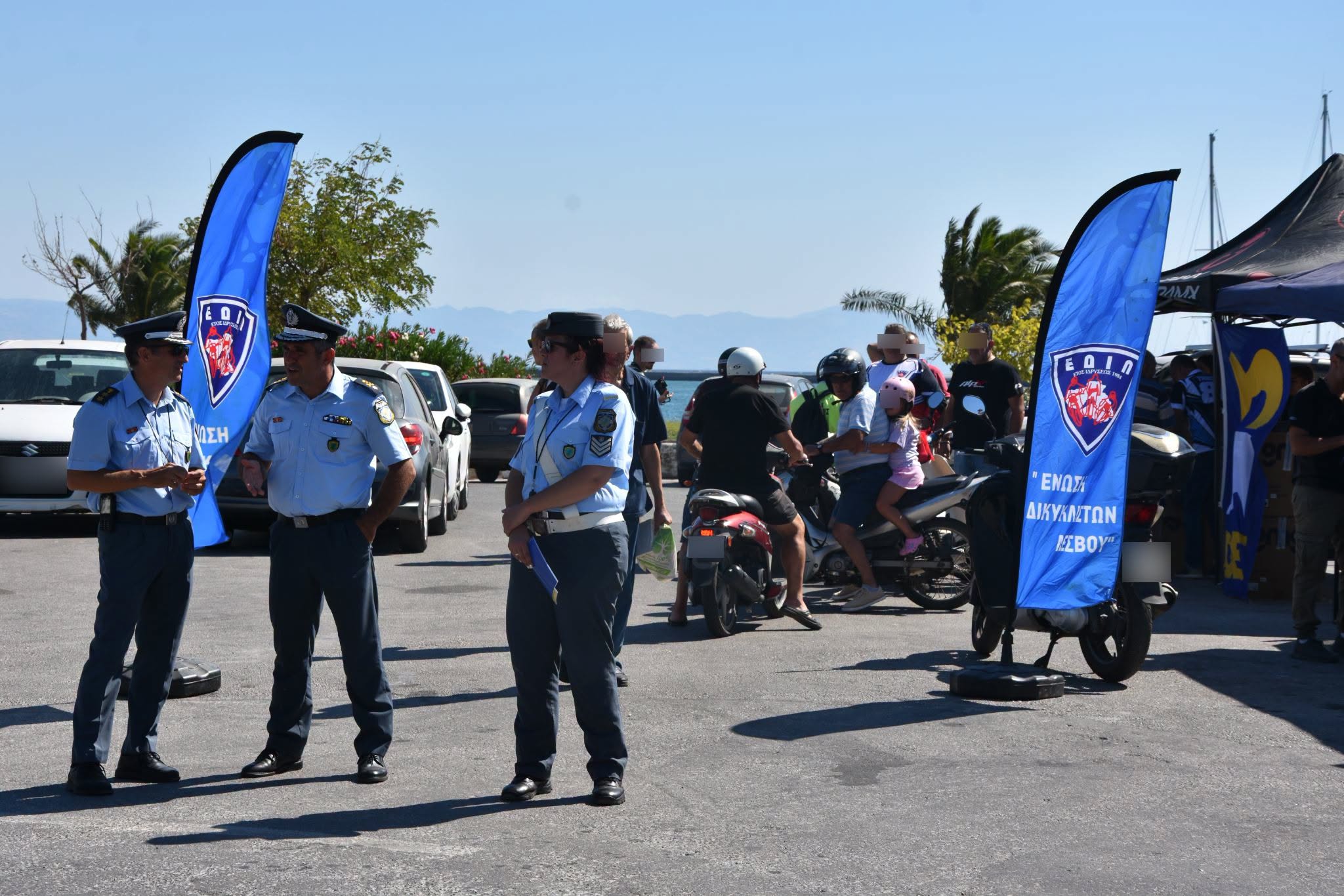 Μυτιλήνη: Κοινή δράση για την οδική ασφάλεια από ΜΟΤ.Ο.Ε., Ε.ΔΙ.Λ. και Τροχαία