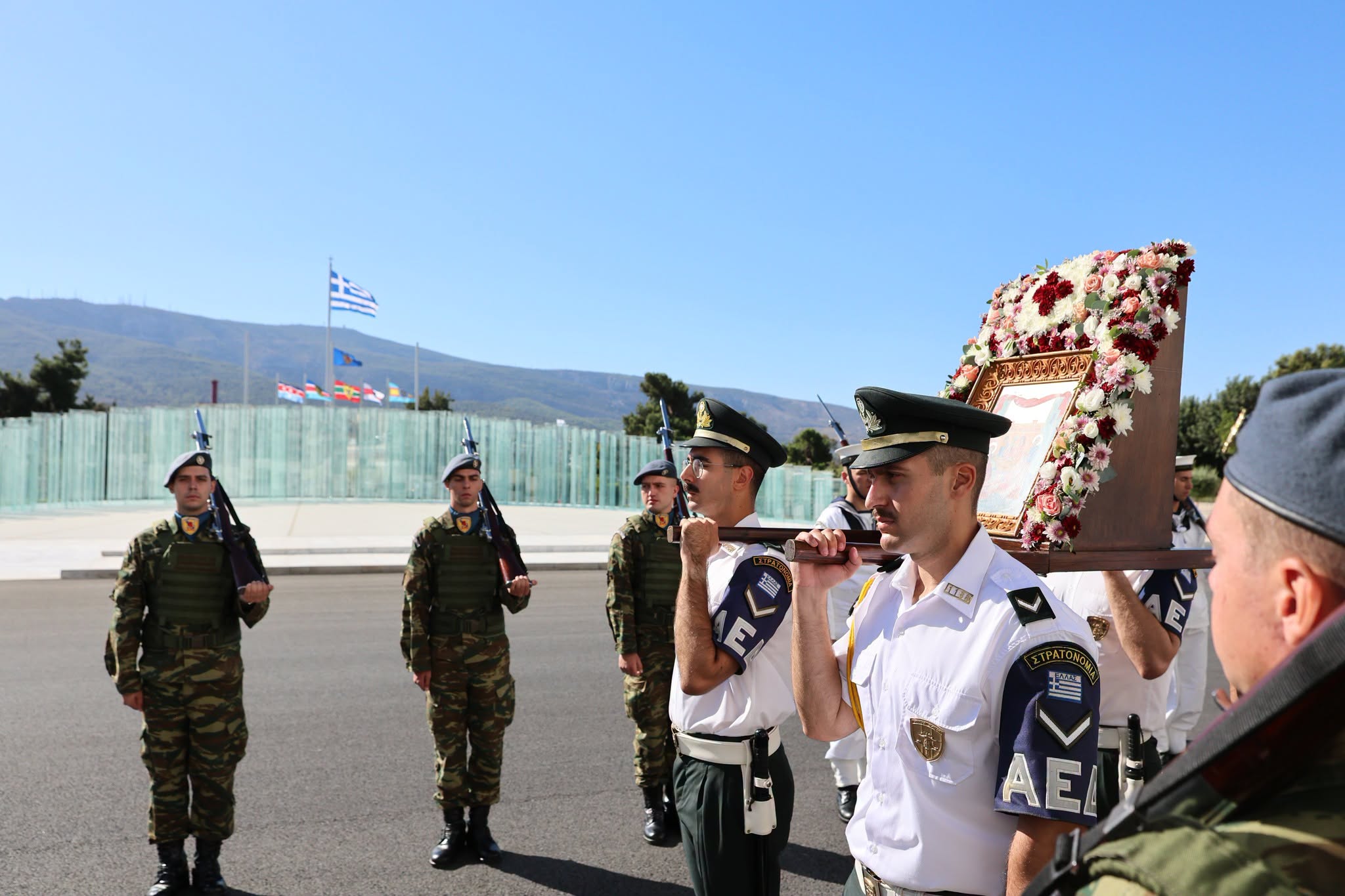Tελέστηκαν ιερές ακολουθίες για το Γενέθλιο της Υπεραγίας Θεοτόκου, στο Στρατόπεδο “ΠΑΠΑΓΟΥ”