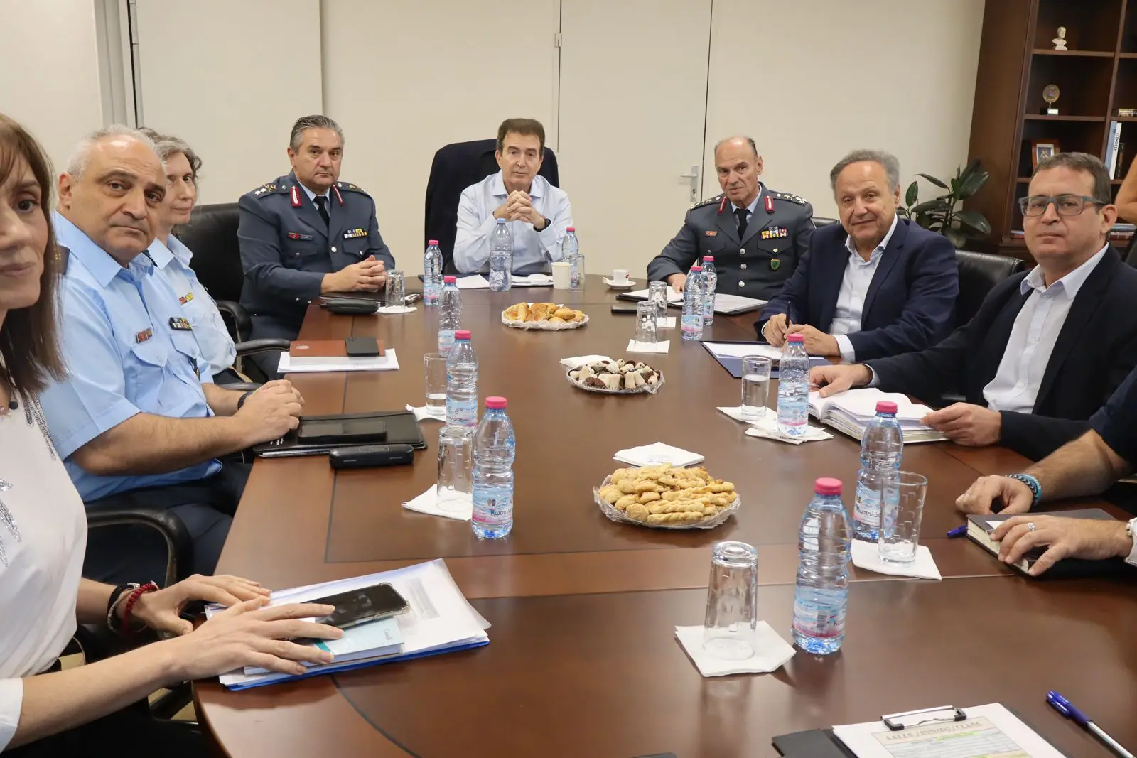 Ενίσχυση συνεργασίας της ΕΛ.ΑΣ με τη δημοτική Αστυνομία- Συνάντηση Μ.Χρυσοχοϊδη- Στ. Αγγελούδη