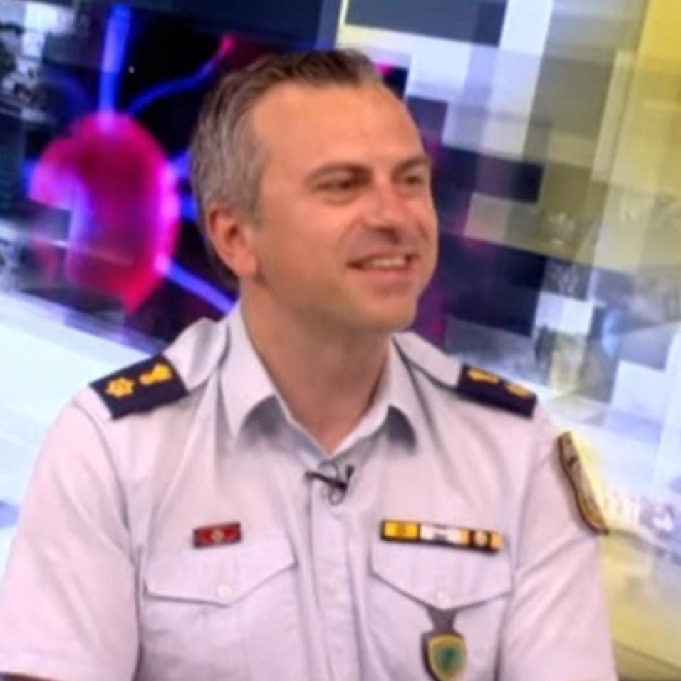 Tα συγχαρητήρια του Στέλιου Καρακούδη στον Διοικητή του Α.Τ. Βιάννου για την προαγωγή του