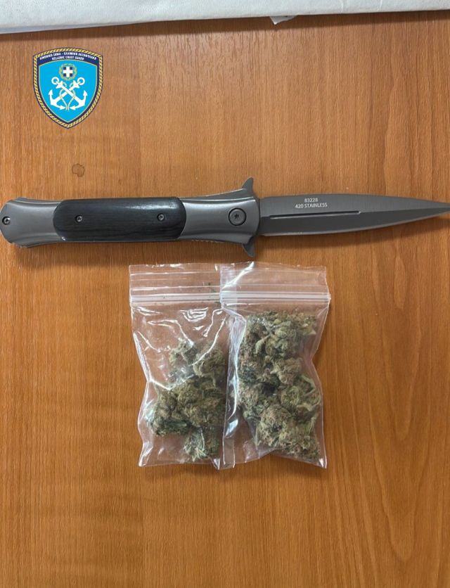 Σύλληψη για κατοχή ναρκωτικών ουσιών και παράβαση του νόμου περί όπλων στην Κέρκυρα
