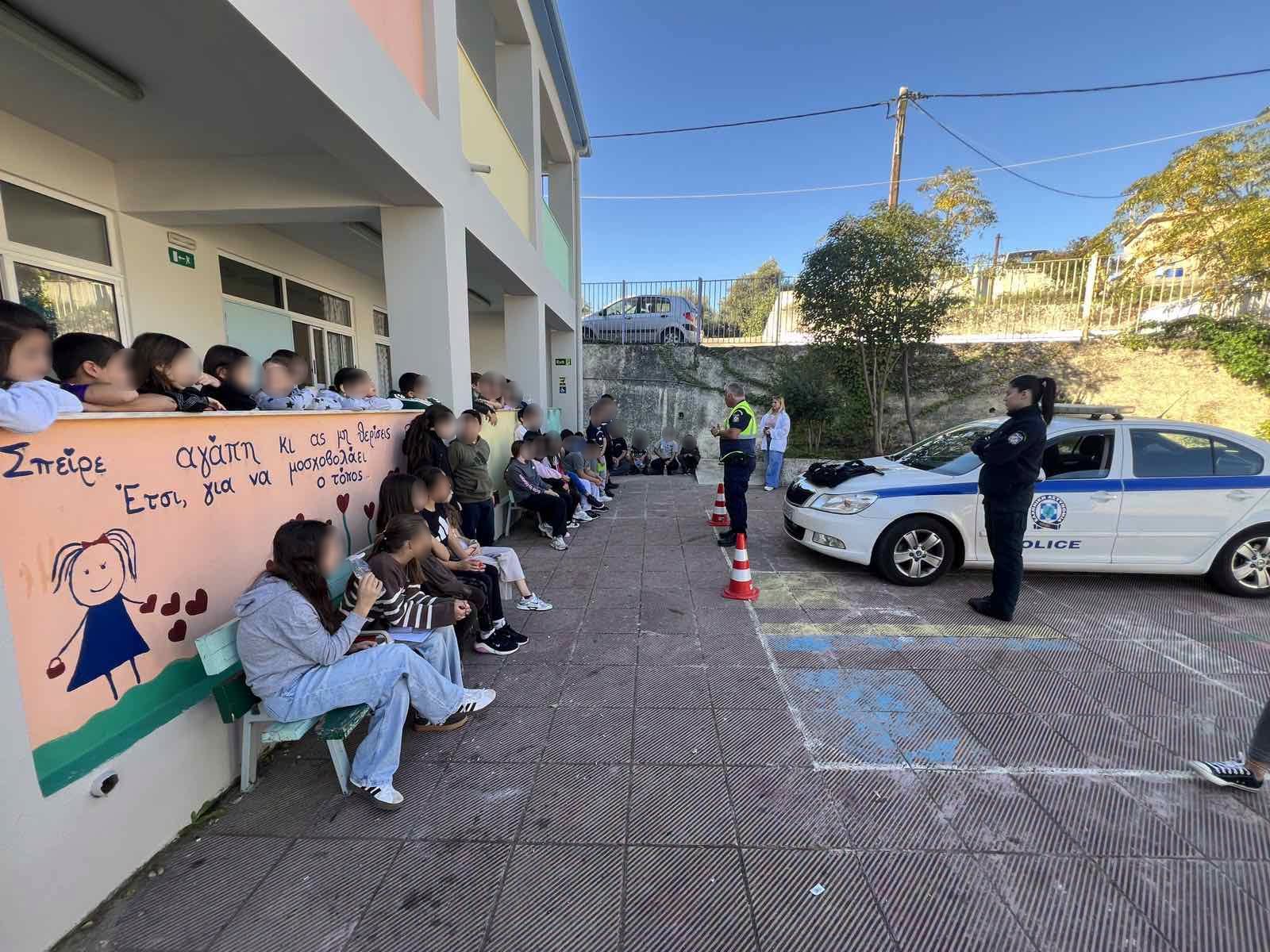Η Τροχαία Χανίων συνεχίζει τις ενημερωτικές δράσεις στα σχολεία