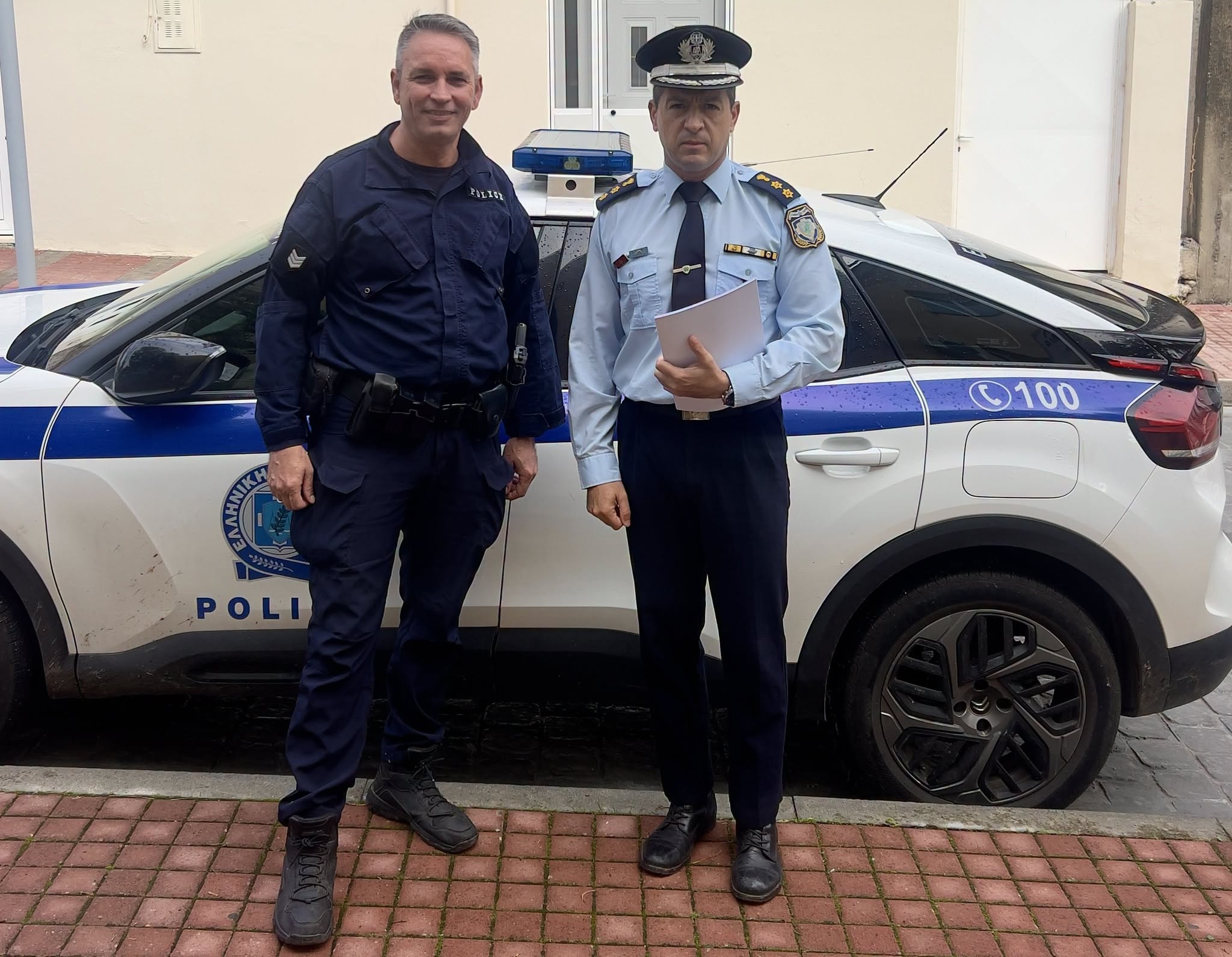 Διανομή έντυπου ενημερωτικού υλικού για την πρόληψη απατών στον Ιερό Ναό Αγ. Ιωάννη Μελιγαλά