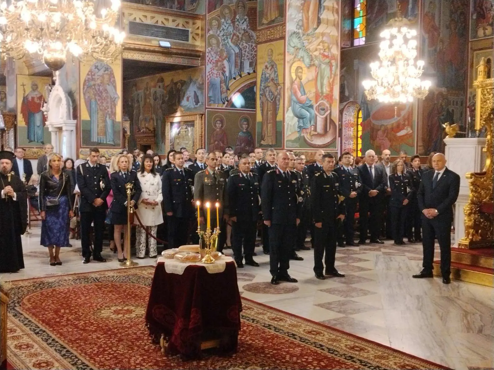 Εορτασμός της «Ημέρας της Ελληνικής Αστυνομίας» και του Προστάτη του Σώματος Μεγαλομάρτυρα Αγίου Αρτεμίου