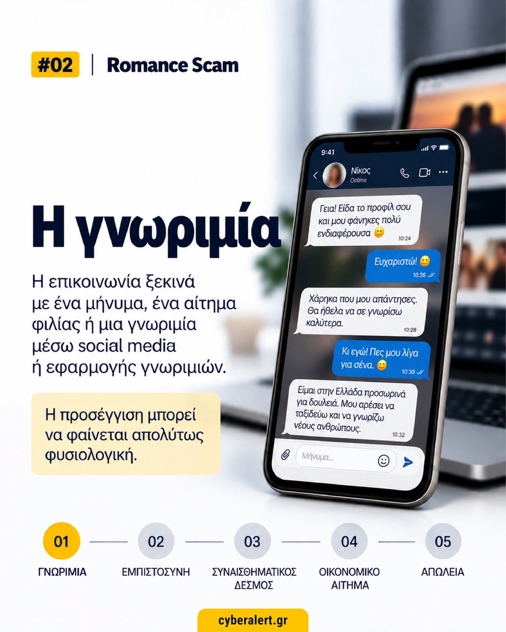 ΕΛ.ΑΣ.: Η Ανατομία μιας Απάτης – #02 Romance Scam – Μια γνωριμία που μοιάζει αληθινή