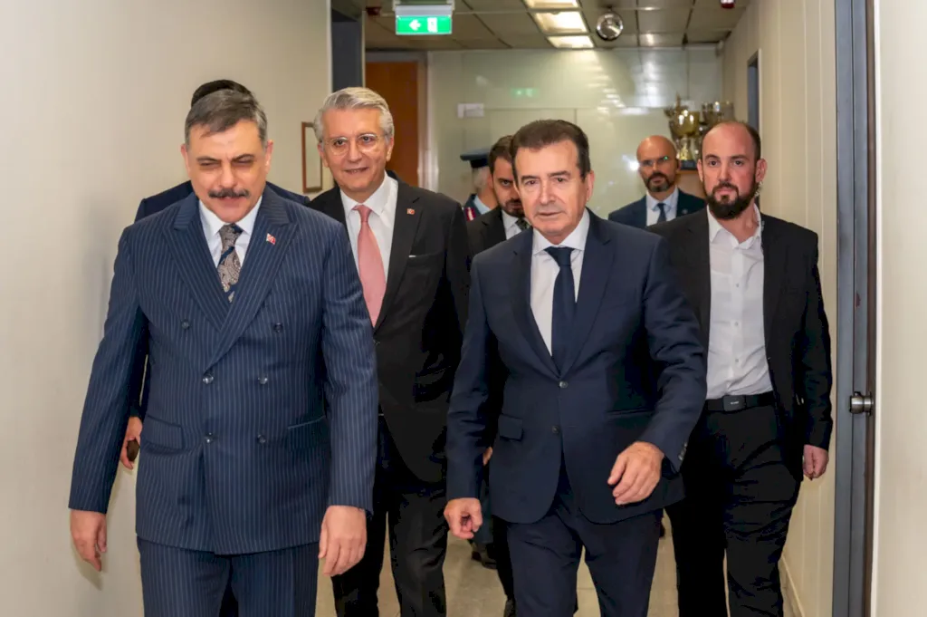 Συνάντηση Μ. Χρυσοχοΐδη με τον Υπουργό Εσωτερικών της  Δημοκρατίας της Τουρκίας M. Çiftçi