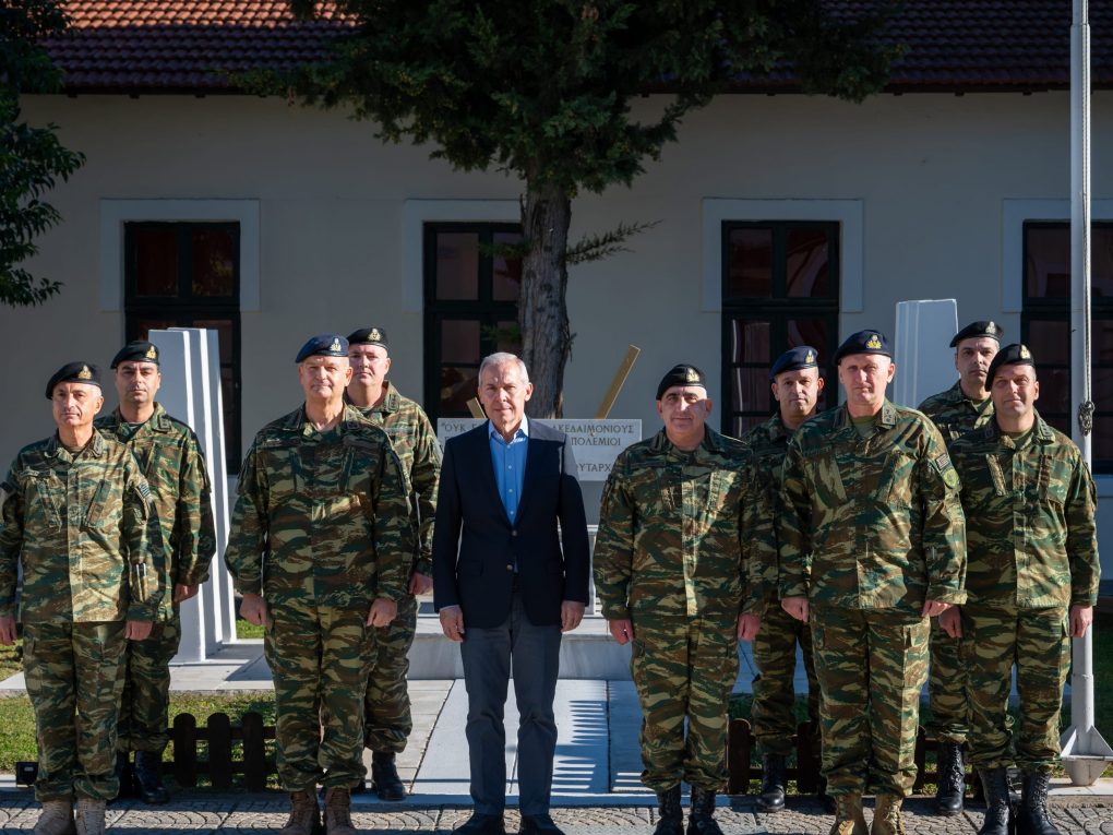 Ο Θανάσης Δαβάκης στην έδρα της XXI ΤΘΤ, στην 182 ΜΚΒ και στην Περιφέρεια Ανατολικής Μακεδονίας και Θράκης
