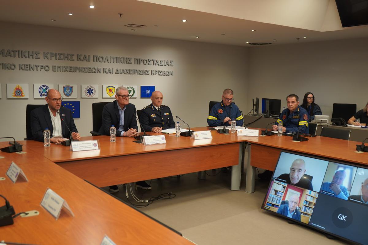 Ευ. Τουρνάς «Έγκαιρη προετοιμασία και αυξημένη ετοιμότητα ενόψει της κακοκαιρίας και των μετακινήσεων της 28ης Οκτωβρίου»